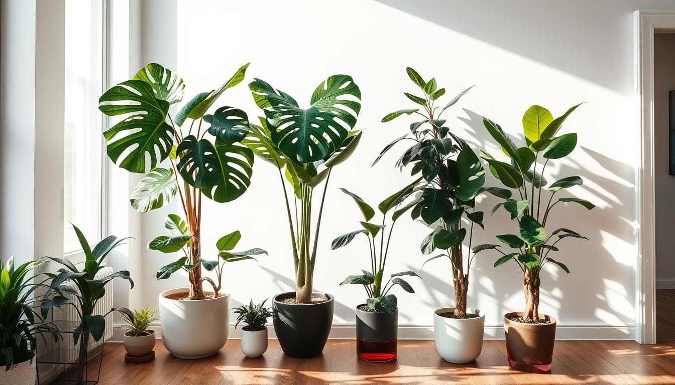 tall indoor plant