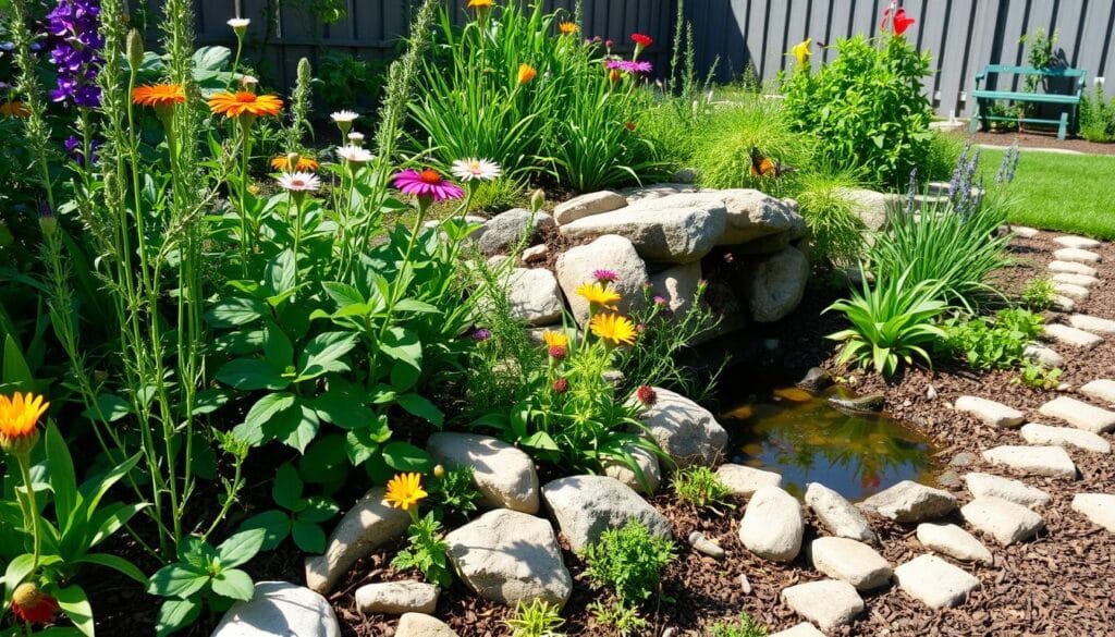 Bioretention rain garden