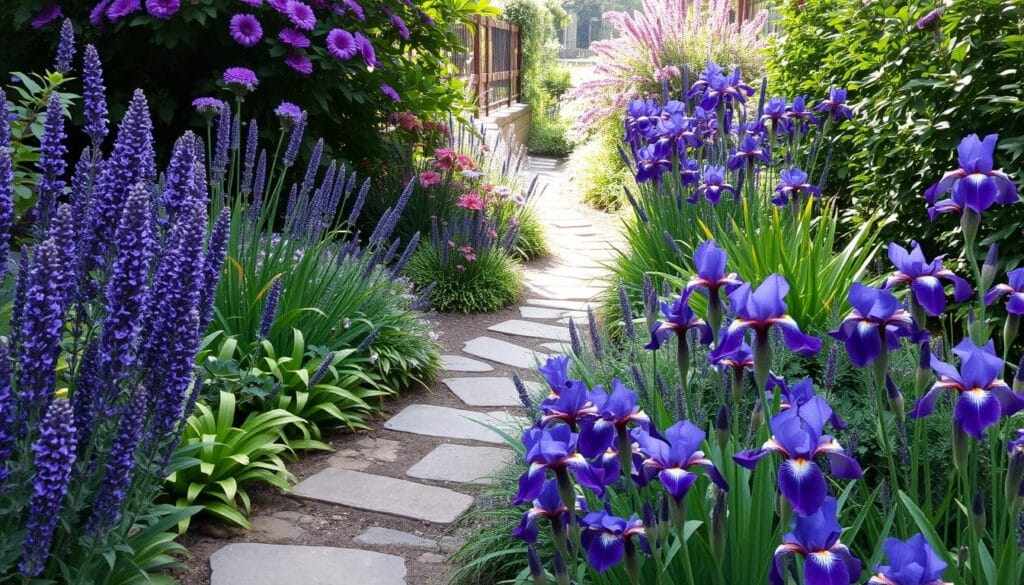 Purple Garden Design