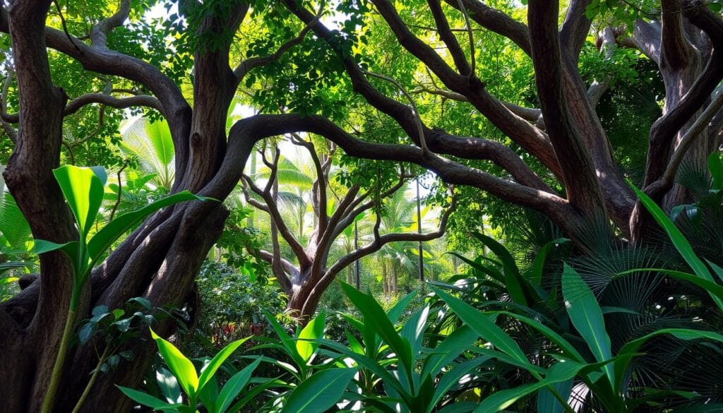 exotic hardwood trees