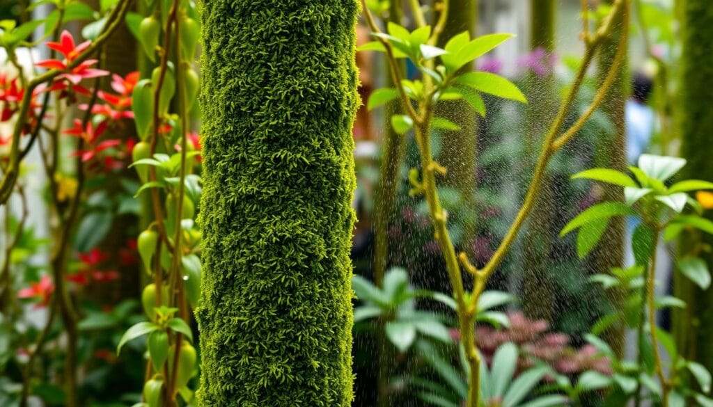 moss pole watering