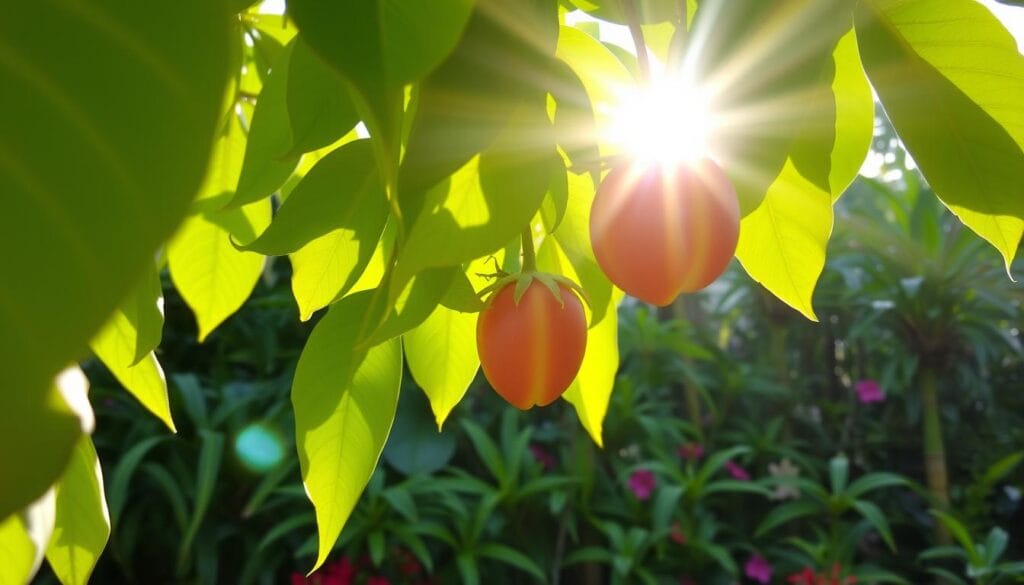 passion fruit sunlight
