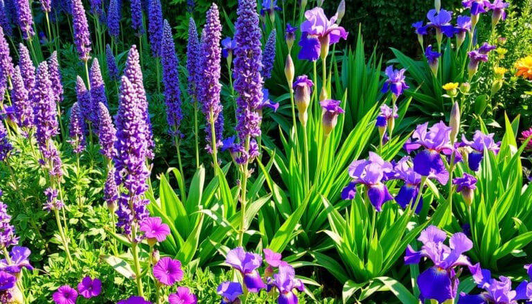 purple plants